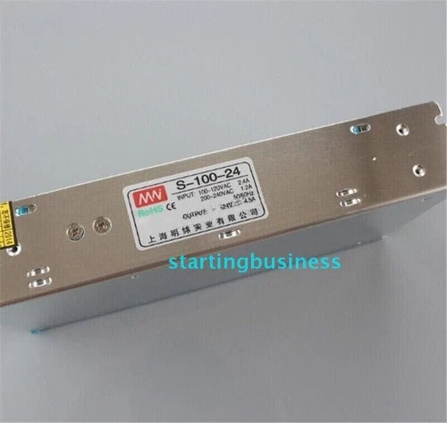 1pcs   Switching S-100-24 24V 4.5A 100W Power Supply