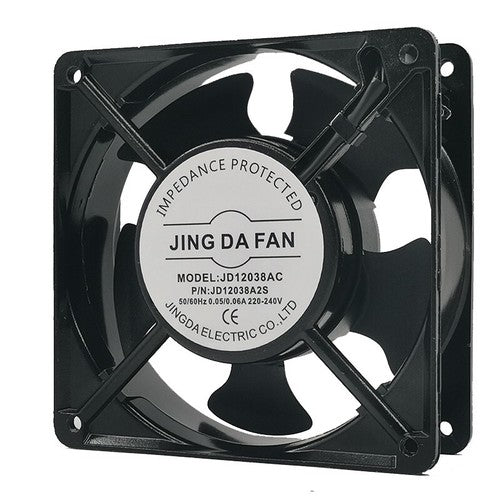 1 PCS JING DA FAN Fan JD12038AC JD12038A2S AC220-240V 12038 12cm Aluminum frame