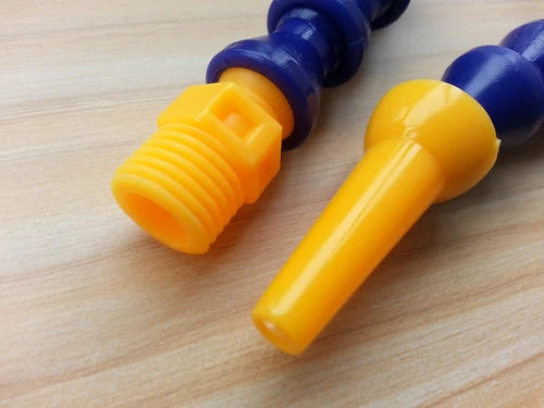 1PC  Coolant Hose for Milling 1/4" Three Holes Magnetic Base + 12'' 300mm Length