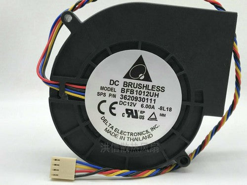 1 PCS DELTA Fan BFB1012UH 9733 9.7cm DC 12V 6A 4 Pin cooling fan