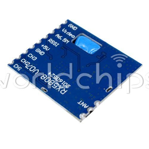 10PCS RX5808 AV FM Wireless FPV 5.8Ghz Audio Video Receiving Module Board SPI