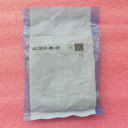 10 PC  SMC speed control valve AS1301F-M5-06 Free shipping