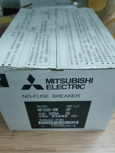 Mitsubishi Breaker NF250-SW NF250-SW 3P 225A one year warranty