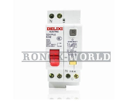 ONE Delixi DZ47PLE Air-Switch Circuit Breaker 1P+N 6-40A
