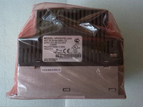 1PC  Delta VFD037EL43A Inverter 3.7KW / 380V Free delivery