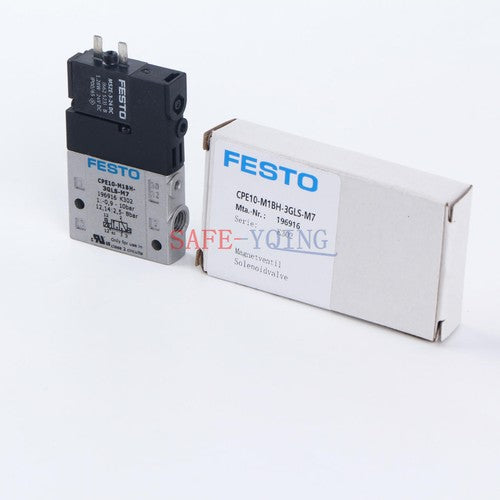 1PCS FESTO CPE10-M1BH-3GLS-M7 196916 Solenoid Valve