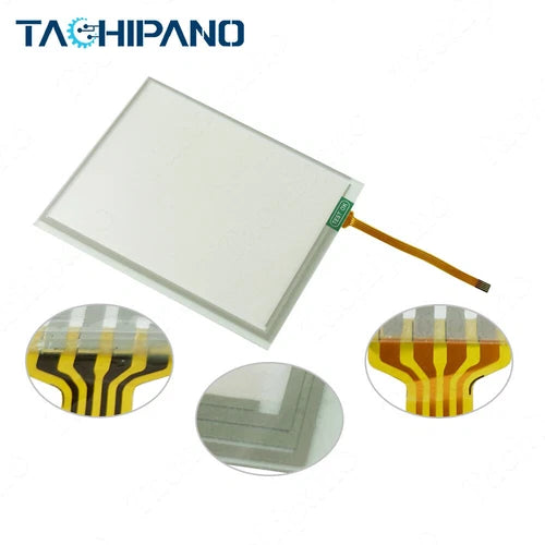 1SET  for GT1455-QTBDE  Replacement with Overlay GT1455-QTBD Touch Screen