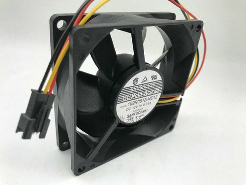 1 PCS SANYO Fan 109R0812H4D12 DC 12V 0.13A 80*25MM 3 PIN