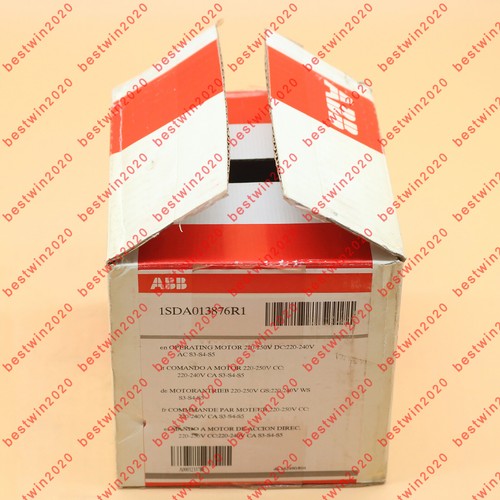1pc  Abb 1SDA013876R1 S3-S5 220V DC/AC 61303378 Motor Fast Ship