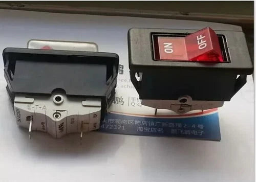 1PC  Waterproof large ship type power switch rocker 41-11-P10 15A AC250V 4148002