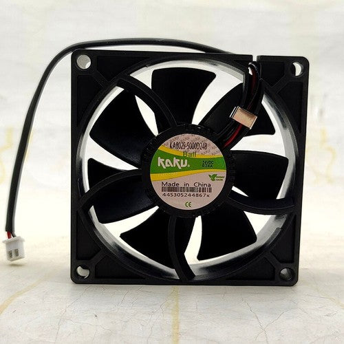 1 pcs KAKU Fan KA8025-5000D24B DC24V 0.24A 8025 8CM 2-Pin ball cooling fan