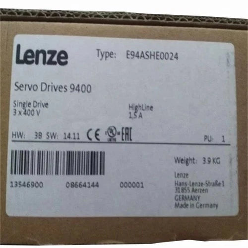 E94ASHE0024 IPCS  Sealed Lenze Servo Drives E94ASHE0024