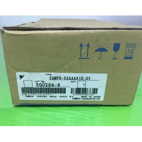One  Yaskawa SGMPH-02AAA61D-OY servo Motor in box Fast Delivery