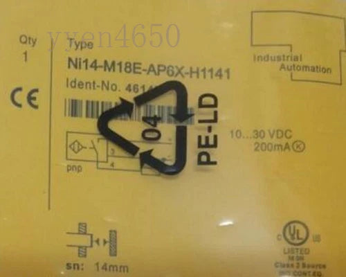 1PC  Inductive sensor  NI14-M18E-AP6X-H1141