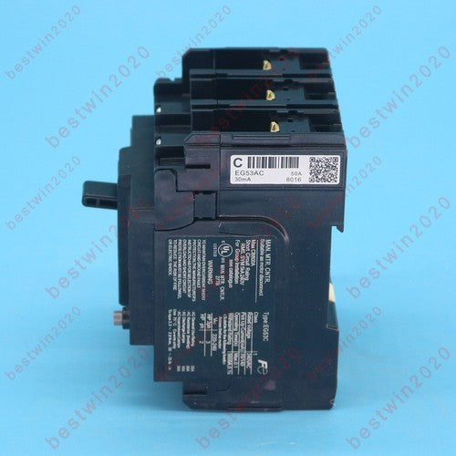 1PC  Fuji EG53AC 3P 50A circuit breaker Fast shipping