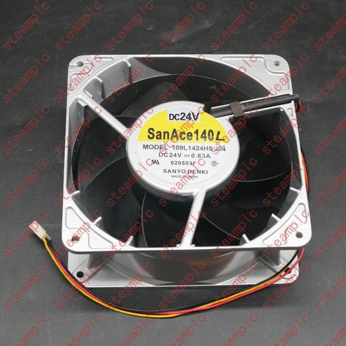 1PC  For SANYO 109L1424H5J04 San Ace140L 24V 0.63A cooling fan