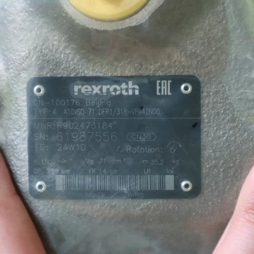 1pc  rexroth pump R902473184 A A10VSO 71 DFR1/31R-VPA42N00 Free ship
