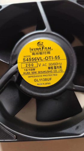 1 PCS IKURA FAN Fan S4556VL-OTI-55 AC200V 12038 12cm all-metal cooling fan