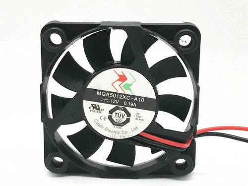 1PC  MGA5012XC-A10 DC12V 0.19A 50*10MM 5CM cooling fan #P