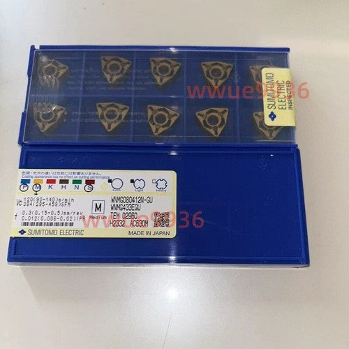 10pcs/Box SUMITOMO WNMG080412N-GU AC630M WNMG433EGU Carbide Inserts