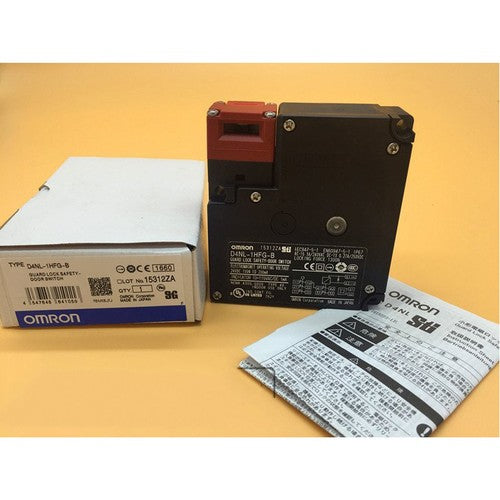 OMRON  1PC Guard Lock Safety Door Switch D4NL-1HFG-B One year warranty