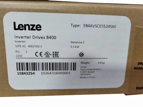1 PC E84AVSCE5524SX0  LENZE E84AVSCE5524SX0 Inverter