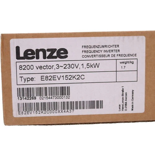 1 PC E82EV152_2C  LENZE E82EV152K2C Inverter Drives 8200 Vector 1.5kW