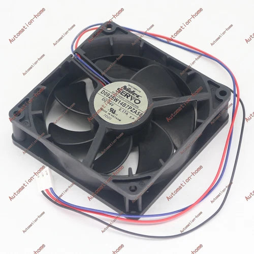 1PC   3-wire Waterproof Cooling Fan D0925W14B7PZA58 14V 0.17A 90*90*25mm