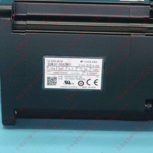 1PC  Yaskawa SGMJV-08A3M61 AC servo motor FAST SHIP