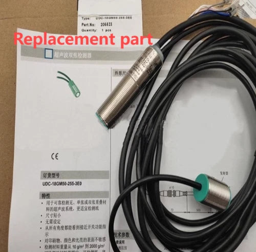 1pc FIT FOR Dual material ultrasonic sensor UDC-18GM50-255S-3E0 Replacement part