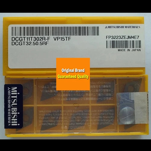 10PCS Carbide Insert DCGT11T302R-F VP15TF DCGT32.50.5RF