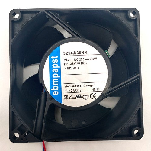 1 PCS Cooling Fan 3214J/39NR DC24V 6.5W 9038 9cm 2 wire high-volume axial fan
