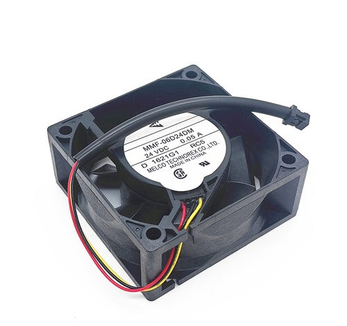 MMF-06D24DM-RC5 24VDC 0.05A 6CM 6025 Mitsubishi IPC Inverter Fan 3 line