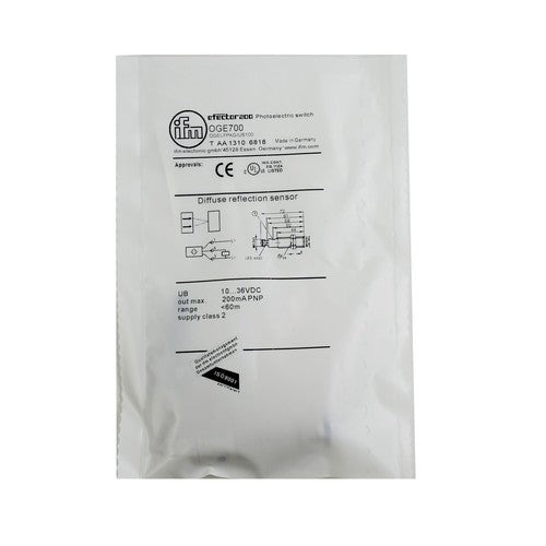 For IFM OGE700 OGELFPKG/US100 Photoelectric Switch Sensor