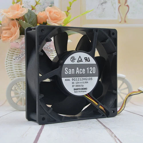 1pcs  pwm fan 9G1212HG105 12CM 12V 0.98A 12038