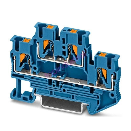 10pcs    double-layer terminal block PTTB 2,5 BU Contact 3210570