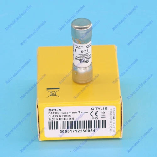 10pc  Time Delay Class G Fuse  SC-5 SC 5A 600Vac
