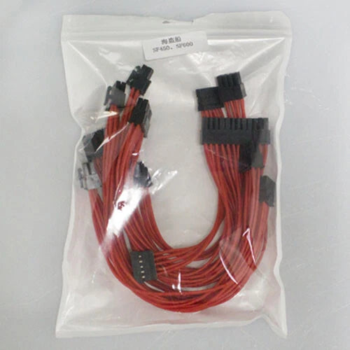 1PC For   SFX SF450 SF600 SF750 Power Supply Soft Silicone Module Wire
