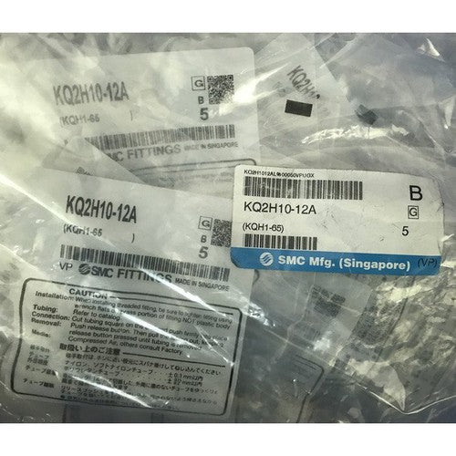 1Bag/5pc  SMC KQ2H10-12A KQ2H10-12A Fittings Free shipping