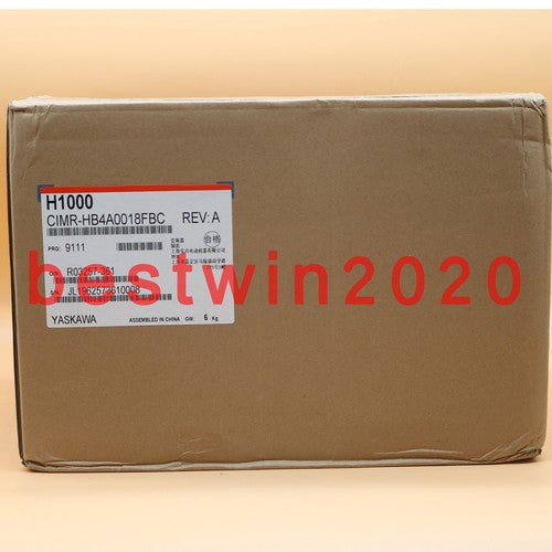1PCs  Yaskawa Inverter CIMR-HB4A0018FBC in box Fast Delivery