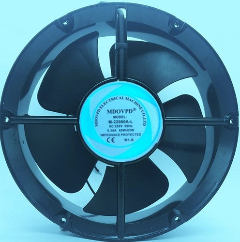 1 PCS MDOVPD Fan M-22060A-L AC 220V 0.38A 220mmX60mm 2 wire