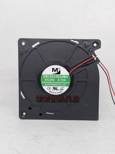 1 PCS YM M Fan DB12032B24MA DC24V 0.70A 12032 12CM turbine blower Cooling fan