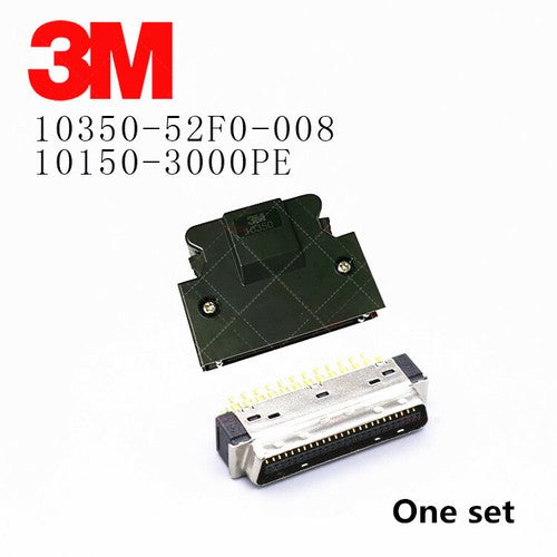 3M Connector 10350-52F0-008 10150-3000PE Snap-on 50P SCSI MDR Shell