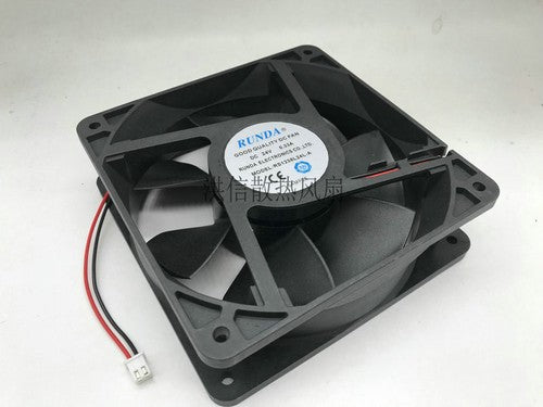 1 PCS RUNDA Fan RS1238L24L-A DC 24V 0.33A 12038 12CM inverter cooling fan