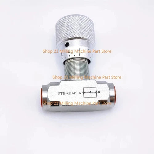 1x bidirectional hydraulic restrictor valve STB-G1/4 Excavator Hot Sell 1/4" L06