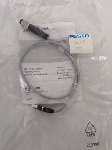 1 pcs FESTO SMT-10G-PS-24V-E-0,3Q-M8D 547863 proximity switch