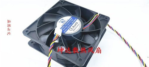 1 PCS YD Fan YD12038-6000B DC 12V 2.7A 12038 12CM cooling fan 4 Pin