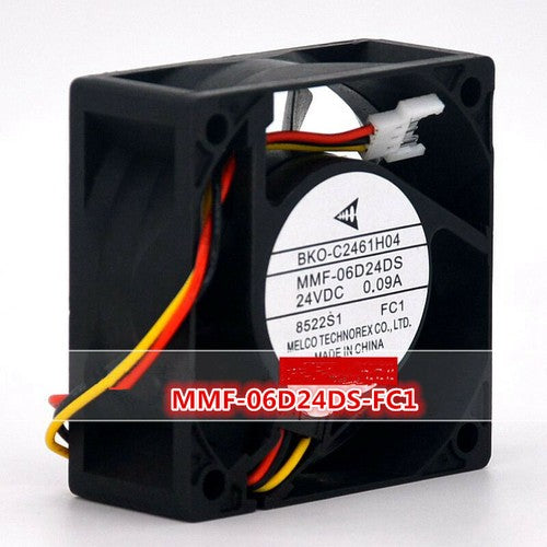 MMF-06D24DS-FC1 Mitsubishi inverter fan 6CM 6025 24V 0.09A 3-pin