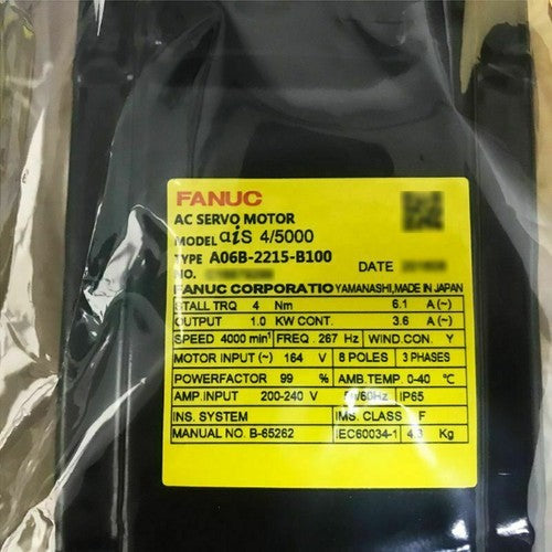 For FANUC A06B-2215-B100  servo motor Free Shipping