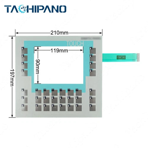 for 6AV6642-0DA01-1AX1 OP177 with Keyboard+ Touch Screen +Display Plastic House